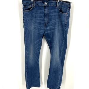 Levis 513 Mens Stretch Jeans Size 42 x 34 Straight Leg